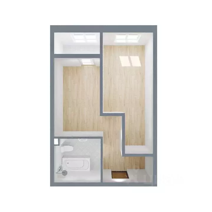 1-к кв. Удмуртия, Ижевск Восток-3 МОТ СНТ, 90 (36.49 м) - Фото 1