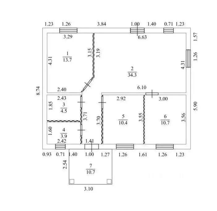 Дом в Московская область, Раменский муниципальный округ, д. Дементьево ... - Фото 2