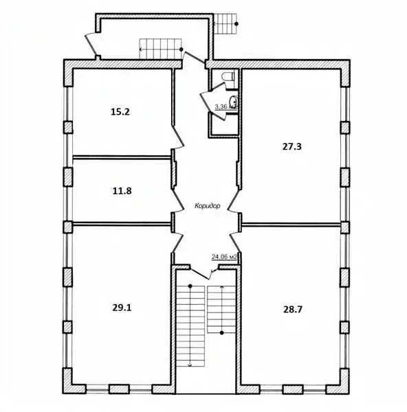 Офис в Нижегородская область, Нижний Новгород ул. Родионова, 102 (140 ... - Фото 0