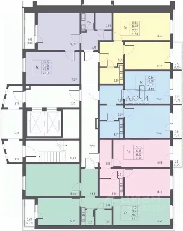 2-к кв. Челябинская область, Магнитогорск просп. Ленина, 87А (62.0 м) - Фото 1