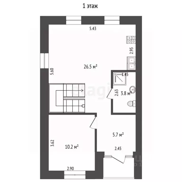 Таунхаус в Ярославская область, Ярославский муниципальный округ, д. ... - Фото 2
