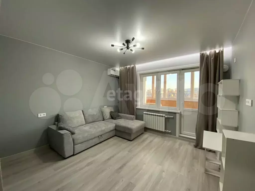 1-к. квартира, 34,7 м, 4/16 эт. - Фото 0