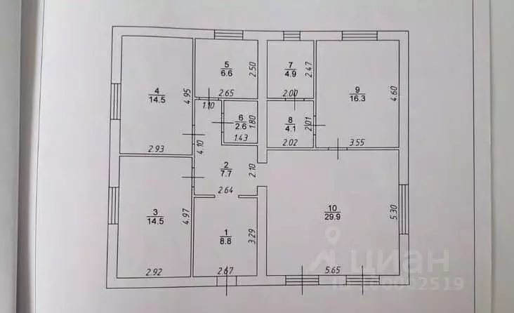 Дом в Саратовская область, Энгельс Сельская ул., 1 (110 м) - Фото 1