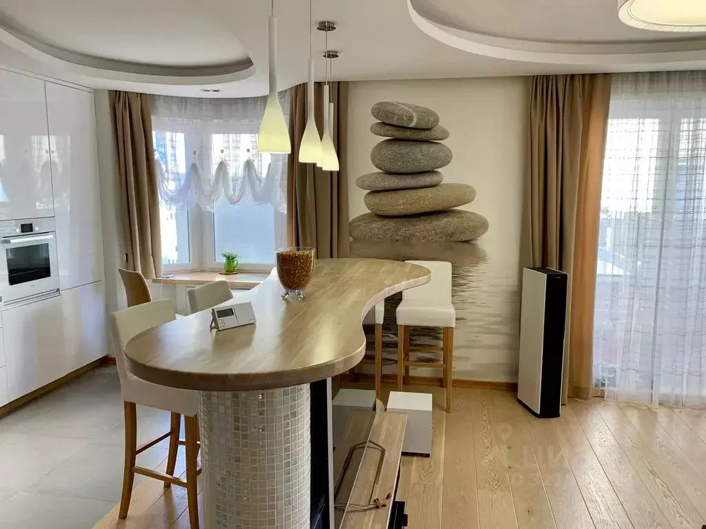 2-к кв. Калининградская область, Зеленоградск Московская ул., 60 (68.0 ... - Фото 2