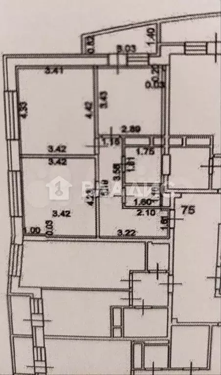 2-к. квартира, 59 м, 11/17 эт. - Фото 0