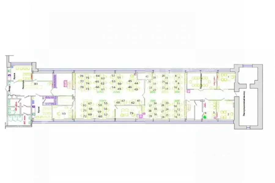 Помещение свободного назначения в Москва Якиманская наб., 4С1 (775 м) - Фото 2