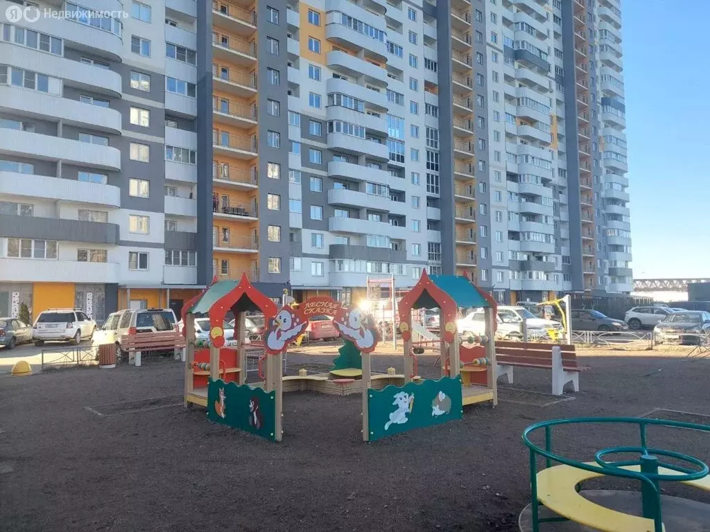 Квартира-студия: посёлок Шушары, Новгородский проспект, 2к1 (24.9 м) - Фото 1