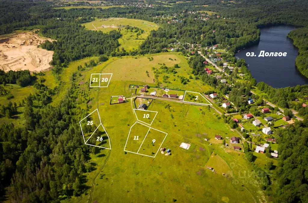 Участок в Ленинградская область, Тосненский район, Шапкинское с/пос, ... - Фото 2