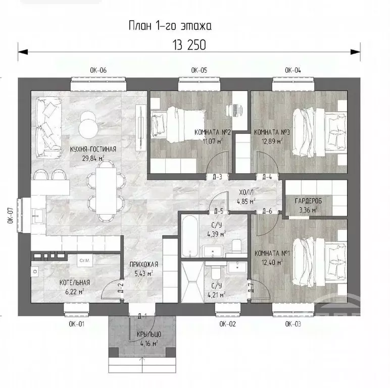 Дом в Ленинградская область, Ломоносовский район, д. Низино ул. ... - Фото 2