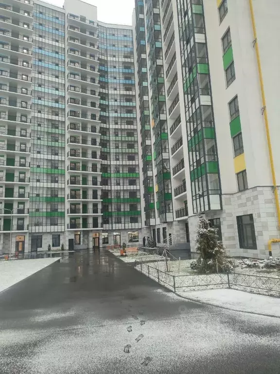 2-к кв. Ленинградская область, Всеволожский район, пос. Бугры бул. ... - Фото 2