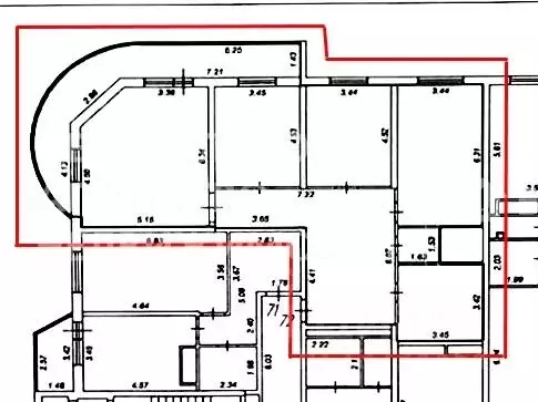 3-к кв. Рязанская область, Рязань Первомайский просп., 76к3 (125.8 м) - Фото 2