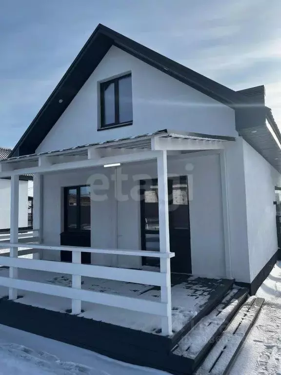 Дом в Башкортостан, Уфимский район, Таптыковский сельсовет, д. ... - Фото 1