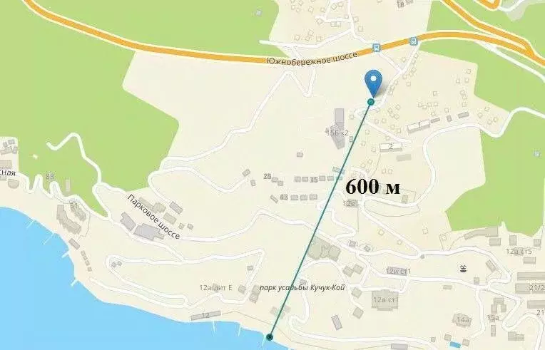 Участок в Крым, Ялта муниципальный округ, Парковое пгт  (5.0 сот.) - Фото 2