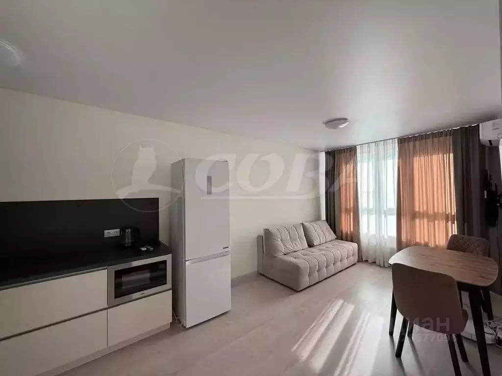 1-к кв. Тюменская область, Тюмень ул. Пожарных и Спасателей, 14 (40.8 ... - Фото 2