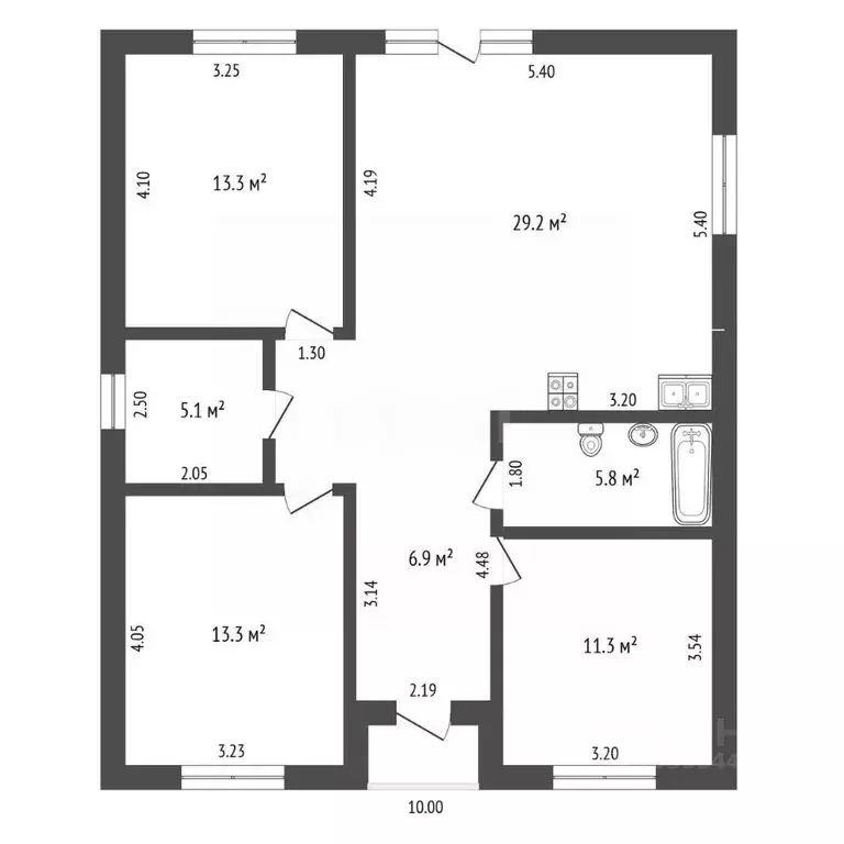 Дом в Тюменская область, Тюмень Царево садовое товарищество, ул. Тихая ... - Фото 2