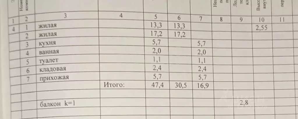 2-к кв. Калужская область, Калуга ул. Кубяка, 2 (47.4 м) - Фото 1