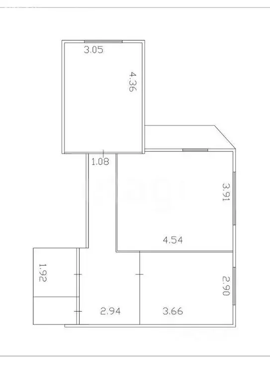 2-комнатная квартира: Новосибирск, улица Фрунзе, 49/2 (57.9 м) - Фото 0