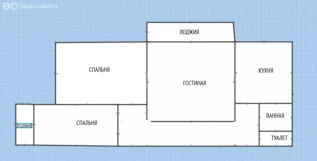 3-комнатная квартира: Казань, улица Фатыха Амирхана, 21 (65.4 м) - Фото 1