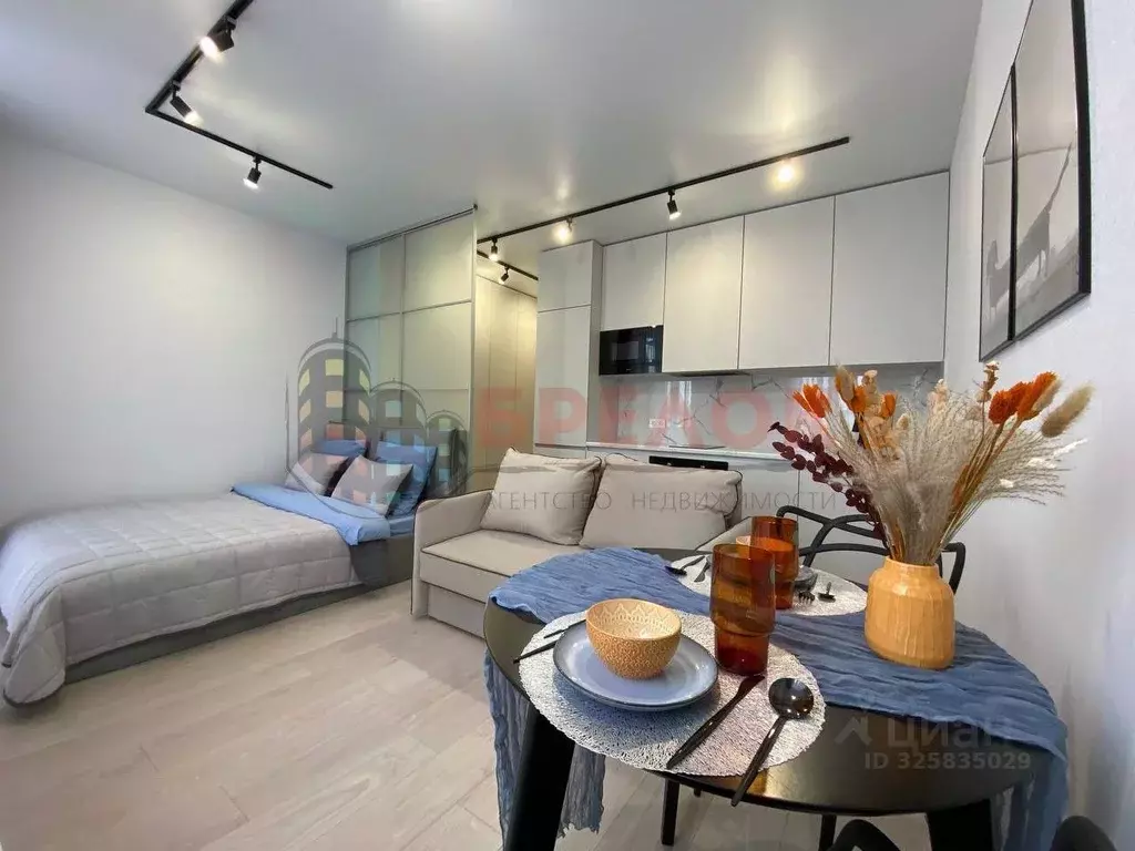 Студия Ростовская область, Ростов-на-Дону ул. Нансена, 109/2 (30.0 м) - Фото 1