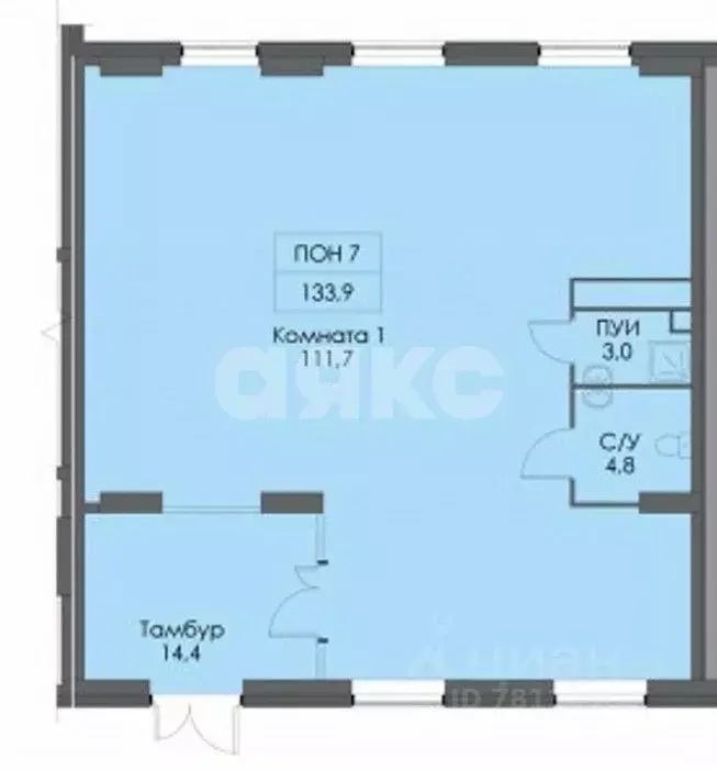 Торговая площадь в Москва ул. Добролюбова, 8к1 (134 м) - Фото 2