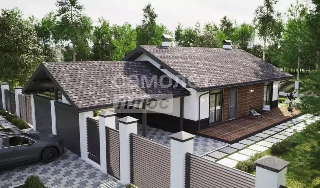 Коттедж в Липецкая область, Грязинский муниципальный округ, с. Фащевка ... - Фото 1