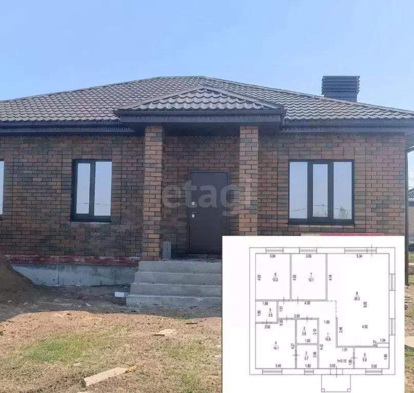 Дом в Башкортостан, Уфа городской округ, с. Нагаево 71А (115 м) - Фото 1