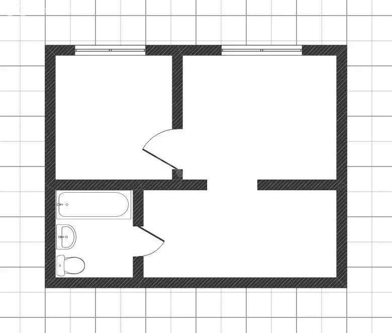 2-комнатная квартира: Липецк, улица П.А. Папина, 23/2 (43 м) - Фото 1