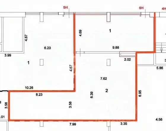 Помещение свободного назначения в Москва Дмитровский проезд, 1 (138 м) - Фото 1