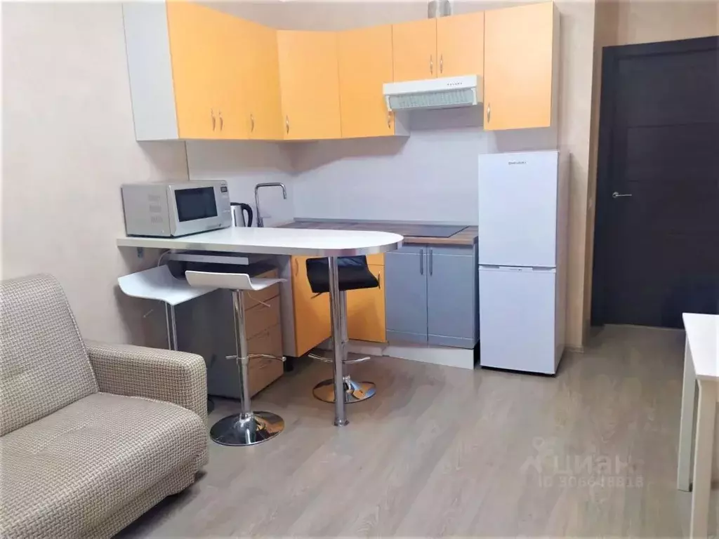 Студия Ленинградская область, Мурино Всеволожский район, ул. ... - Фото 1