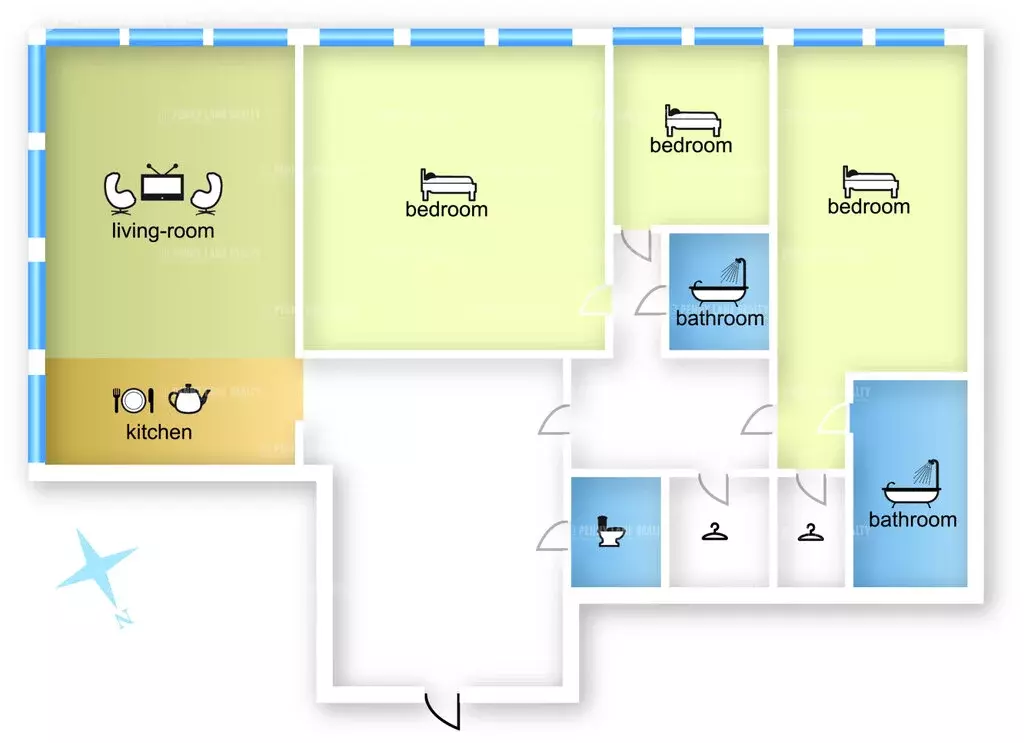 4-комнатная квартира: Москва, Пресненская набережная, 8с1 (187 м) - Фото 2