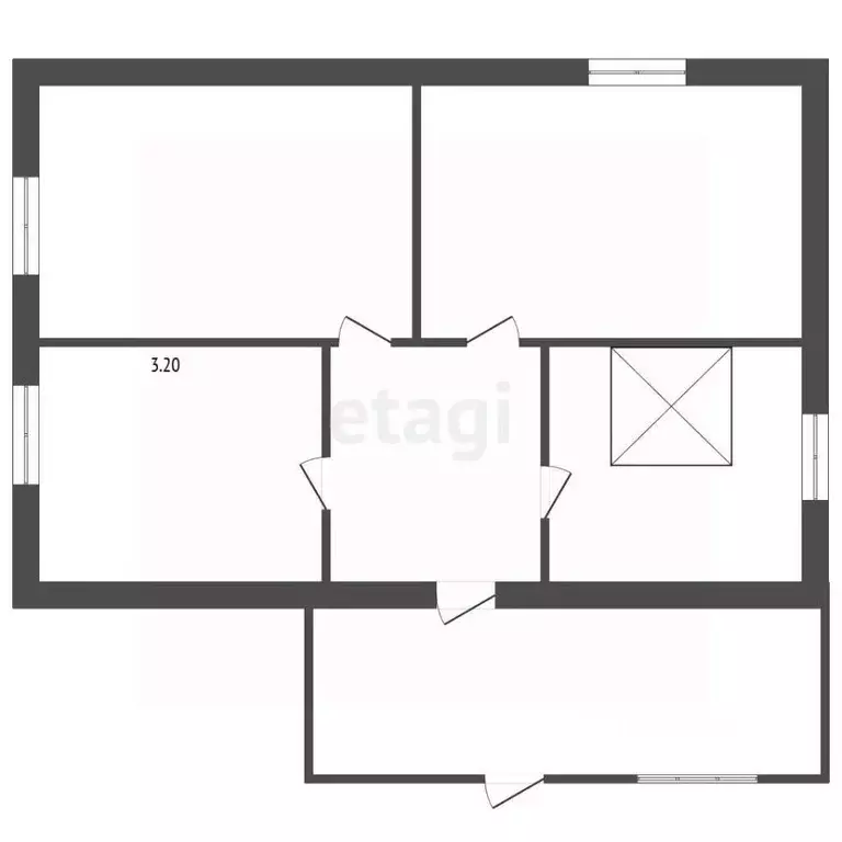 Дом в Пензенская область, Иссинский район, Центральная усадьба совхоза ... - Фото 2