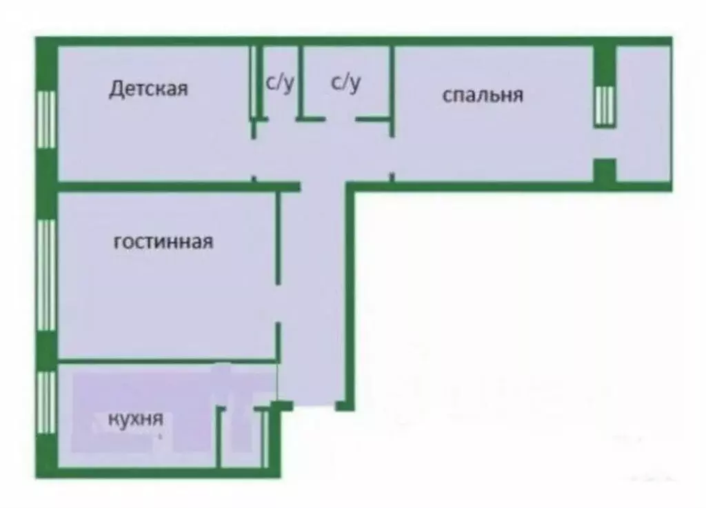 3-комнатная квартира: Москва, Красноярская улица, 3к2с3 (60 м) - Фото 1