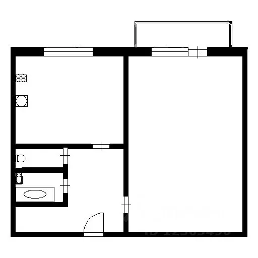 1-к кв. Воронежская область, Воронеж Минская ул., 63 (38.2 м) - Фото 1