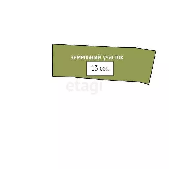 Участок в село Атаманово, улица Профсоюзов (13 м) - Фото 1