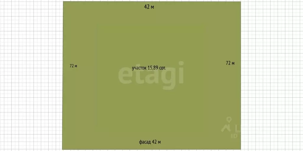 Участок в Адыгея, Майкоп Кавказская ул. (15.89 сот.) - Фото 2