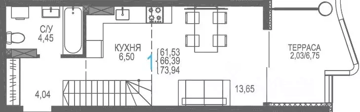 Студия Крым, Сакский район, Лесновское с/пос, с. Прибрежное Розовое ... - Фото 1
