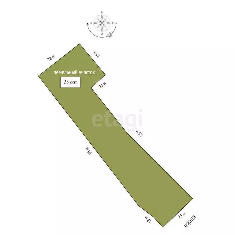 Дом в село Падун, Школьная улица (50 м) - Фото 1