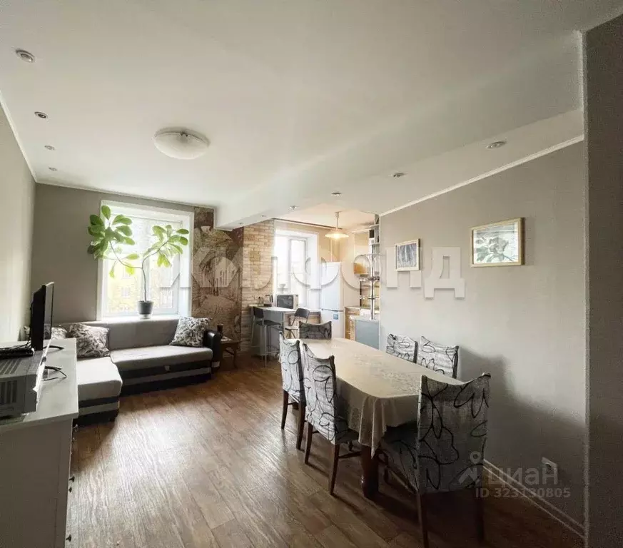 3-к кв. Новосибирская область, Новосибирск ул. Богдана Хмельницкого, ... - Фото 2