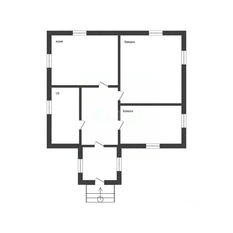 Дом в Курганская область, с. Кетово ул. Весенняя, 1А (104 м) - Фото 2