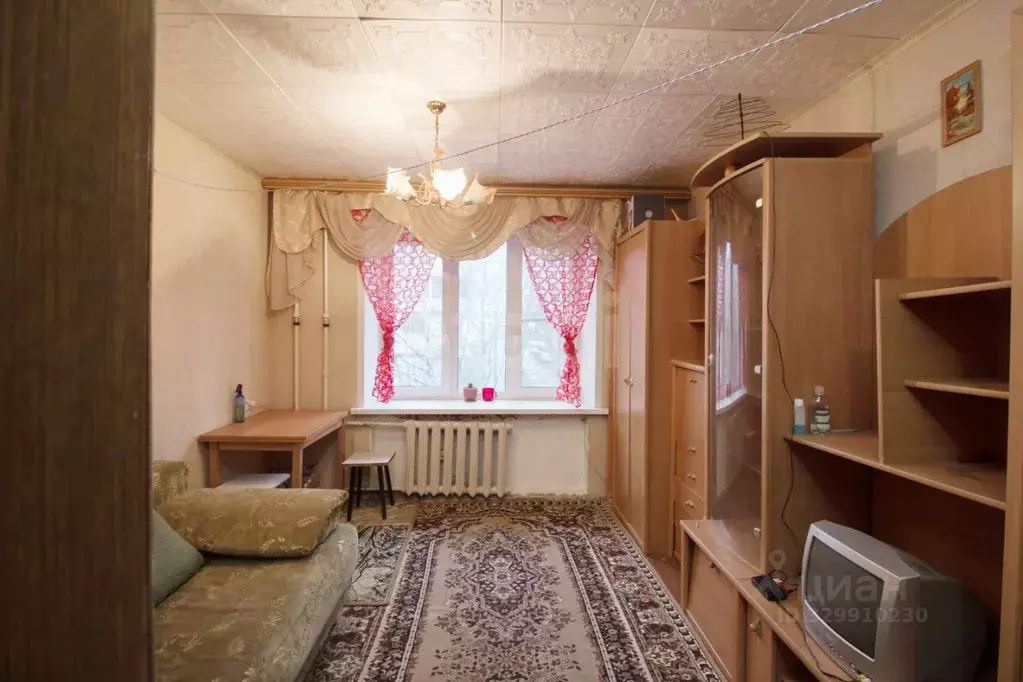 Комната Калужская область, Калуга ул. Гурьянова, 5 (18.1 м) - Фото 0