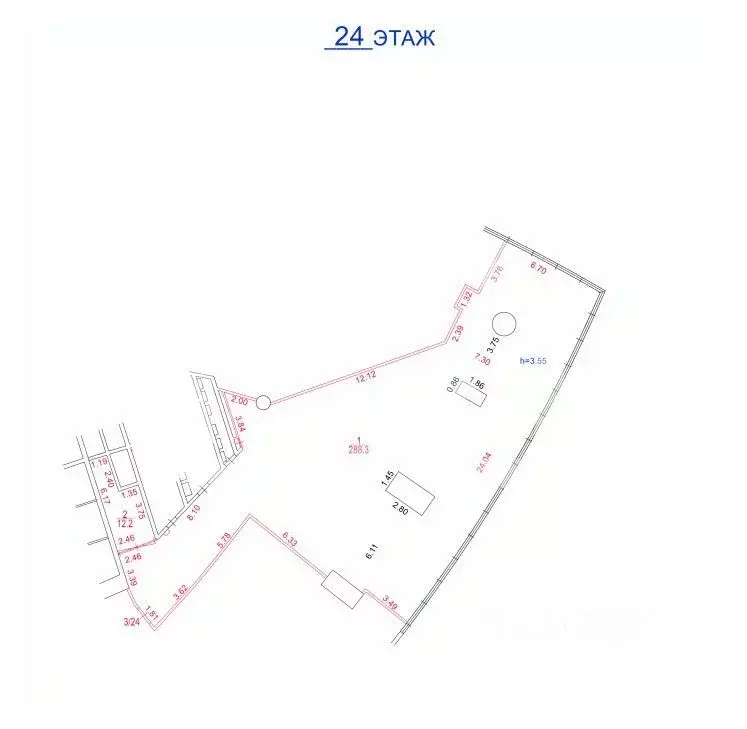 Помещение свободного назначения в Москва наб. Пресненская, 12 (300 м) - Фото 2