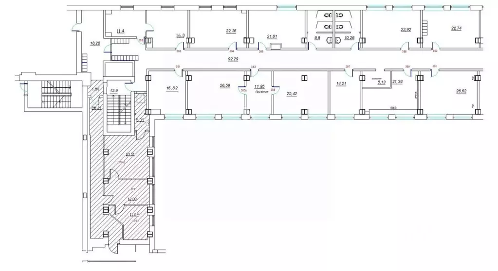 Офис в Москва Старокалужское ш., 62с1к7 (80 м) - Фото 2