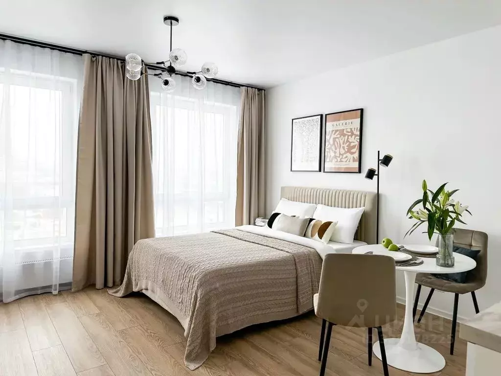 Студия Москва ул. Добролюбова, 8к1 (25.0 м) - Фото 1