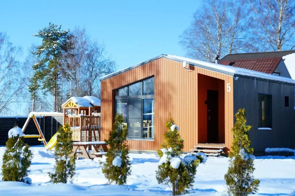 Дом в Ленинградская область, Приозерский район, Красноозерное с/пос, ... - Фото 1