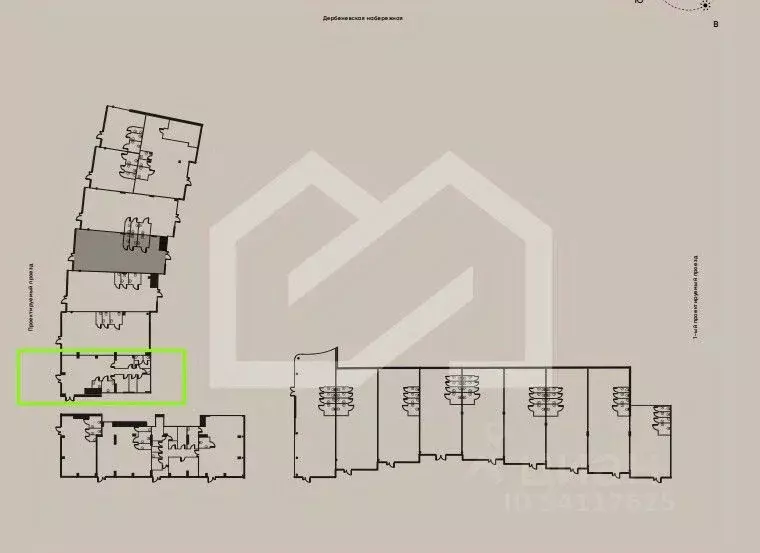 Помещение свободного назначения в Москва Летниковская ул., 11к6 (123 ... - Фото 1