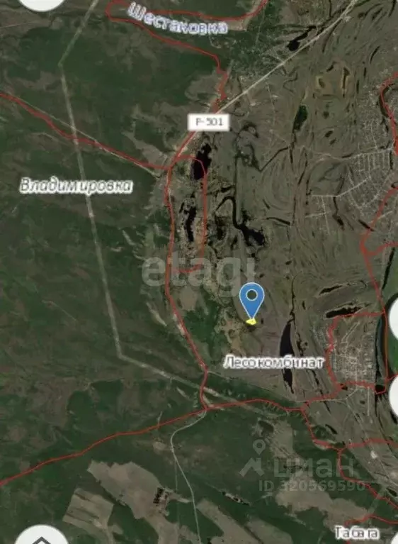 Участок в Саха (Якутия), Якутск городской округ, с. Хатассы  (100.0 ... - Фото 0