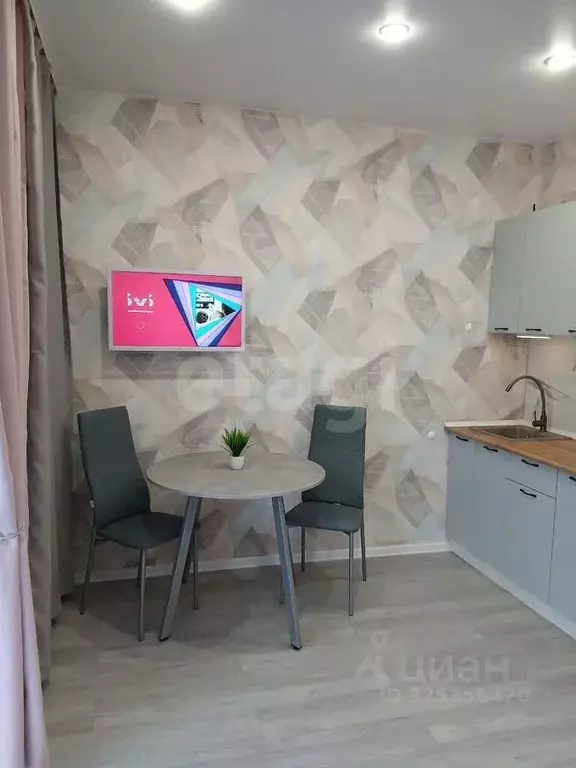 Студия Тюменская область, Тюмень ул. Краснооктябрьская, 16 (23.4 м) - Фото 1