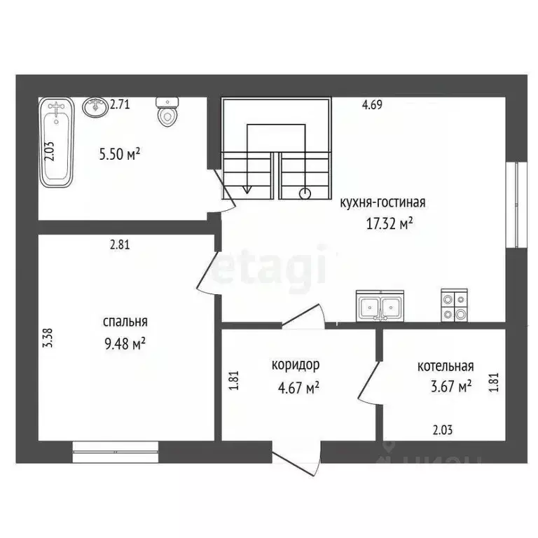 Дом в Тюменская область, Тюмень  (83 м) - Фото 0