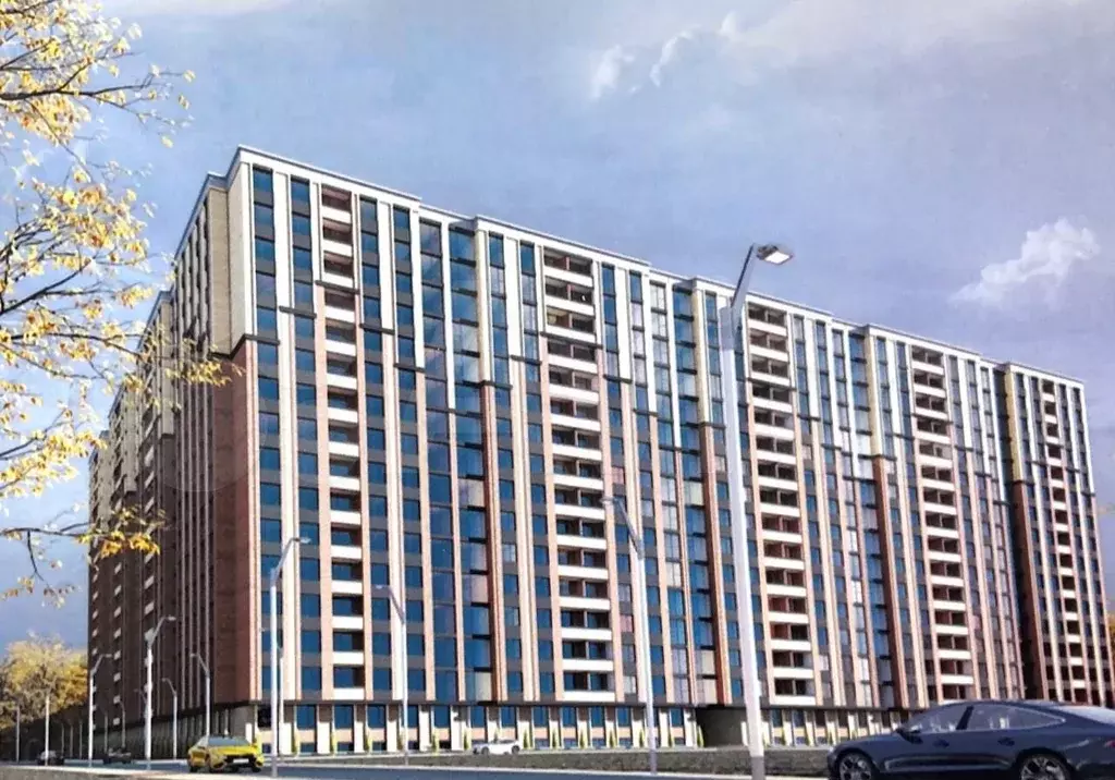 2-к. квартира, 74 м, 6/16 эт. - Фото 1