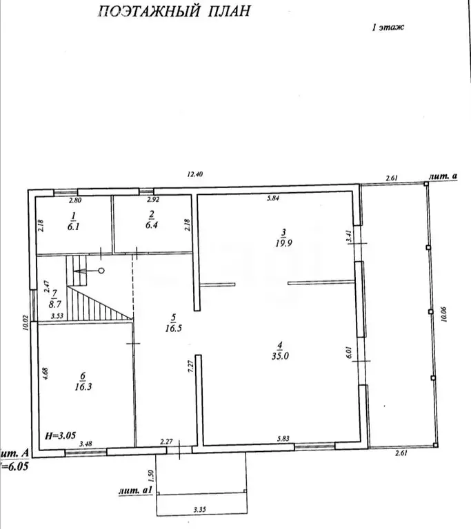 Дом в село Сокол, Луговая улица (291.8 м) - Фото 1